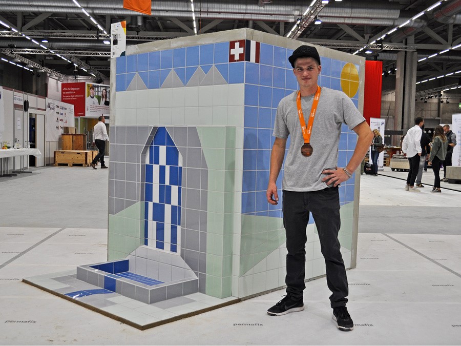 Unser Lernender Loher Stefan holt an der Swiss Skills den 3. Rang.
